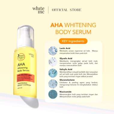 White Inc AHA Whitening Body Serum & Body Lotion - Body Serum White Inc Body Serum