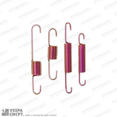 Titanium Per Standar Set Zegna Pink Vespa Sprint Primavera Standar Samping & Tengah