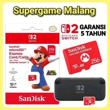 Micro SD Express 256GB Switch2 Nintendo Switch 2 Memory Card 256 Giga San Disk Original Ori Sandisk