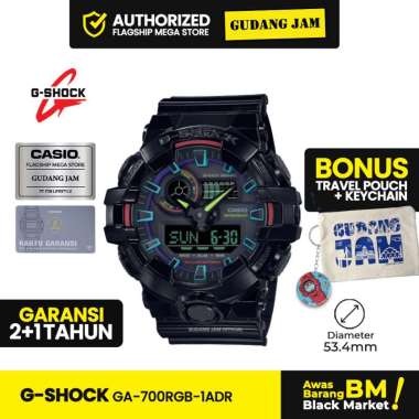 G-Shock GShock GA-700RGB-1ADR GA-700RGB GA-700 GA700RGB GA 700RGB