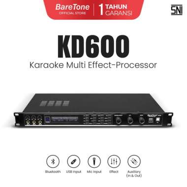 BareTone KD600 Karaoke Multi-Effect Processor