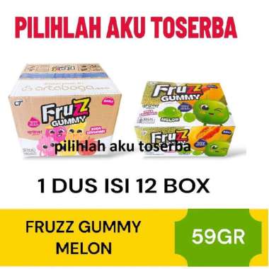 Permen Fruzz Gummy MELON - ( HARGA 1 DUS )