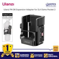 Ulanzi PK-06 Bracket Mount Dual Cold Shoe for DJI Osmo Pocket 3 Vlogging Accessories Stable Holder C014