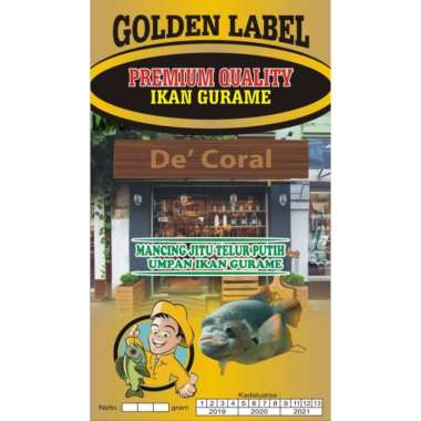 Umpan Ikan Gurame Golden Label | Galatama | Gurame