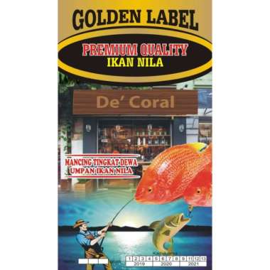 Umpan Ikan Nila Golden Label | Ikan Nila Galatama