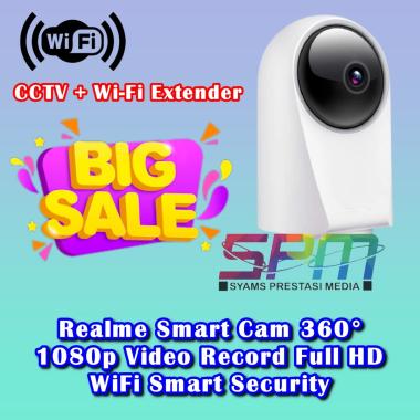Realme Smart Cam 360° 1080p Video Record Full HD WiFi Smart CCTV