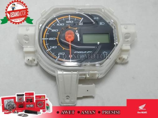 SPEDOMETER BEAT ESP ECO 2016 NON ISS ASLI AHM 37100-K81-N01 SPIDOMETER White