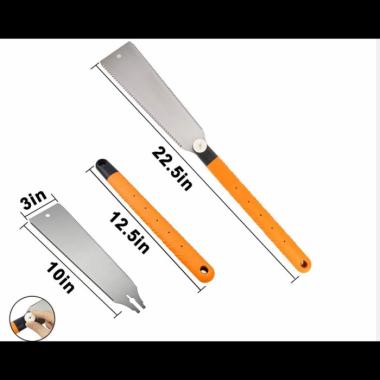 Gergaji Kayu Model Ryoba Jepang 2 sisi /Gergaji Jepang Tangan 10 "inch 100 % ORIGINAL Multicolor