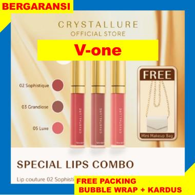 Crystallure Combo 3 Lip Couture Package