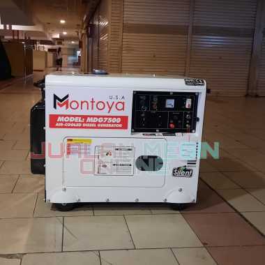 Genset 5000 5500 montoya MDG7500 Genset Silent Diesel