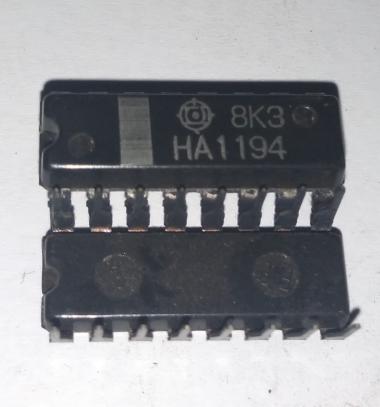 IC HA1194 Radio TV Touch Control Sensor Tuning IC DIP16 HITACHI
