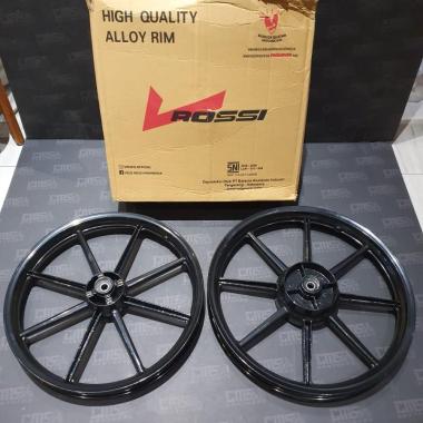 Velg Racing V-Rossi Zigen Swan2 Palang 8 17x160 18x185 Hitam RX king