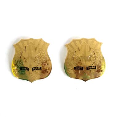 Pin Lencana Satpam Pin Bros Satpam Lencana Atribut Satpam Mulyocreative