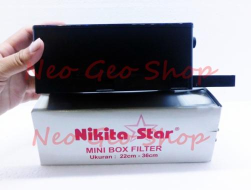 box kotak filter aquarium akuarium kosong mini ukuran kecil