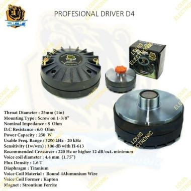 Driver Tweeter Driver Twiter BMA D4 ORIGINAL