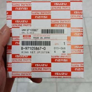 Ring Piston Set Isuzu Elf Nkr71 Nkr 71 4Hg1