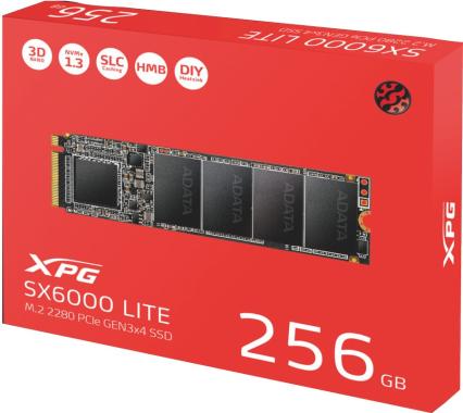 SSD ADATA XPG SX6000 LITE M.2 NVME 256GB