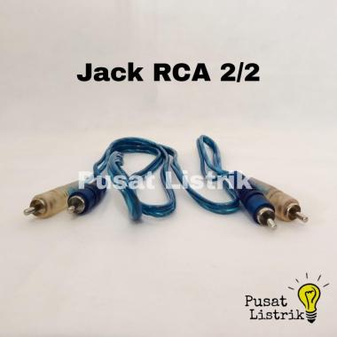 Jack RCA 2/2 Jack Receiver RCA 2 Jalur Audio Dan Video Bagus Jack DVD