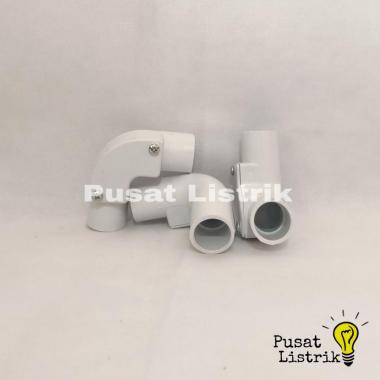 L-Bow Baut Elbow Pipa 20mm Sambungan Pipa Baut Knee Pipa Model Baut