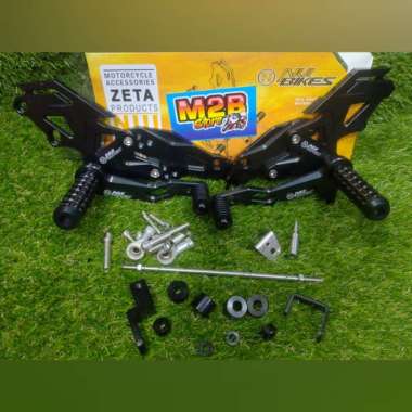 Underbone Footstep Cnc Nui Zeta Satria Fu Karbu Carbu Lama Barong Hitam