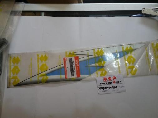 Stripping Original Body Belakang Kanan Satria Fu Cbu Biru Hitam