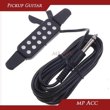 Acoustic Guitar 12 Hole Gitar Akustik Pickup Microphone / Mic Gitar