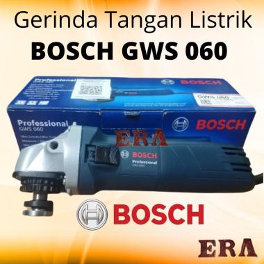 BOSCH - Gerinda Tangan Listrik GWS 060 Mesin Potong Kayu ALAT Original Garansi Resmi
