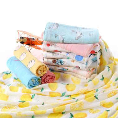 Muslin Swaddle Organic / Swaddle Bamboo / Bedong Bamboo /Selimut Bayi Bamboo 08