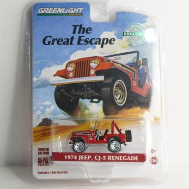 Johnny Lightning The Great Escape 1974 Jeep CJ5 Renegade