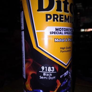 Diton Premium Black/Hitam, Black Doff, Blk Metalik, Cler Act, Cler Dof Black Semi Doff