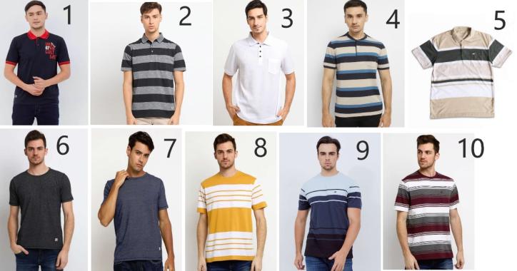 kaos osella arnett polo shirt original motif 6 XL