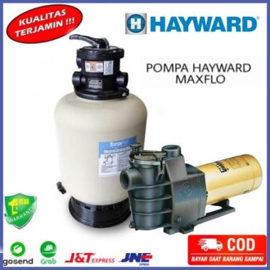 POMPA KOLAM RENANG + SAND FILTER HAYWARD 1 HP FREE PASIR SILIKA