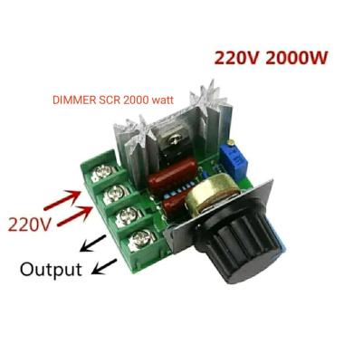 Dimmer SCR 2000 Watt Motor Speed Controller 220V AC PWM Regulator