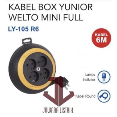 KABEL ROLL MINI LOYAL YUNIOR 6 M METER 6M LY 105 R6 ARDE SNI