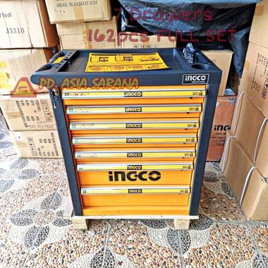 Mechanical Tool Kit Chest Set 162pcs INGCO HTCS271621 Perkakas Bengkel