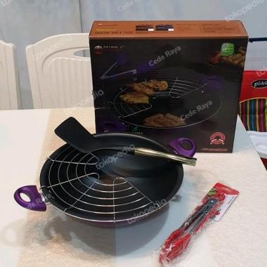 Kuali teflon supra 30cm set rosemary