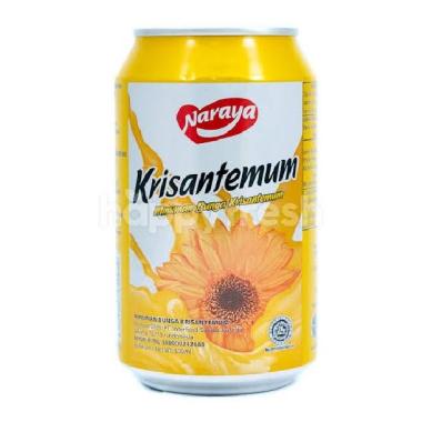 Naraya Minuman kaleng Krisantemum 300 ml / Minuman Naraya 300 ml