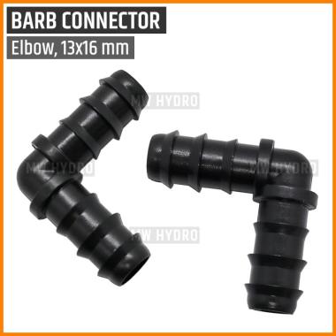 Connector Elbow Selang PE 13 mm / 16 mm
