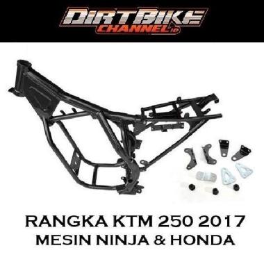 FRAME RANGKA TRAIL KTM 250 MESIN NINJA & HONDA