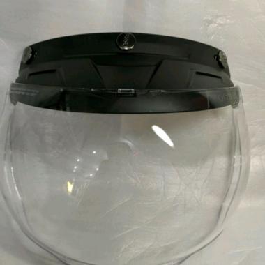 visor kaca helm retro kaca flat datar cembung cargloss kaca cembung bening
