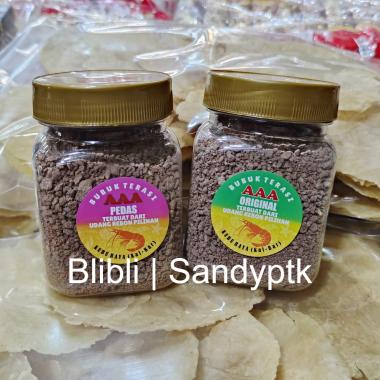 Bubuk Terasi Udang Rebon AAA Cabe Pedas Original Sambal Terasi khas Pontianak Pedas