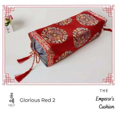 Bantal Kotak Korea Bantal ala Drama Korea Klasik Bantal Oriental Glorious Red 2