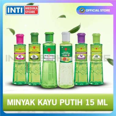 CAP LANG - Minyak Kayu Putih 15ml | Minyak Ekaliptus Aromaterapi MEA Rose