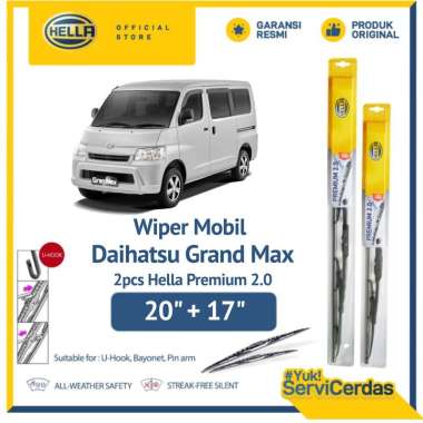 Wiper Mobil DAIHATSU - HELLA Premium 2.0 Grand max