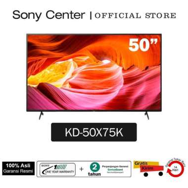 SONY KD-50X75K / KD50X75K / KD 50X75K / 50X75K LED TV 50 inch X75K Smart TV Android TV Ultra HD 4K (