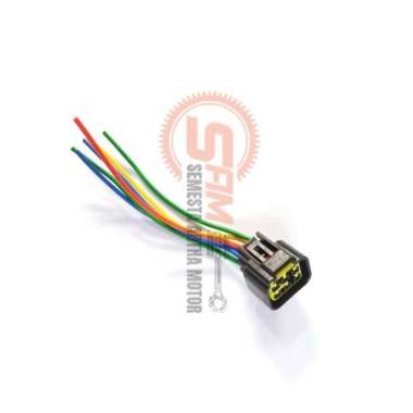 Soket CDI Motor Yamaha Mio Jupiter-Z Vega-ZR Socket 6 kabel
