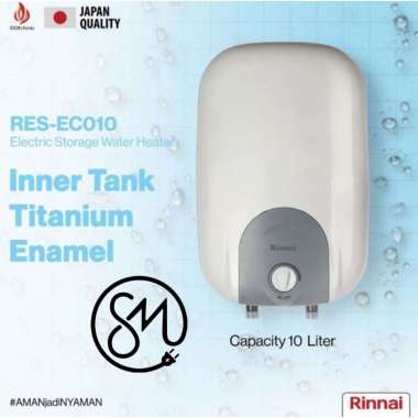 Water Heater Listrik Rinnai RES-EC010 10 Liter Pemanas air