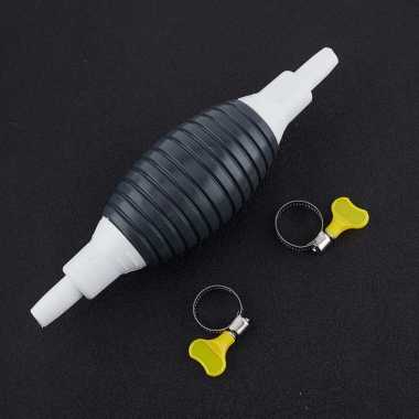 Pompa Tangan Transfer Oli Bensin Mobil Oil Extractor with 2 Clip Hitam