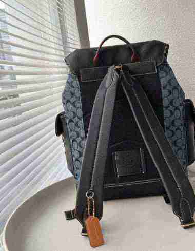 Tas Ransel 𝕮ꃅre Hudson Backpack In Signature Chambray