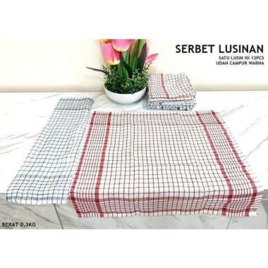 Serbet lusinan/kain lap/kain serbet